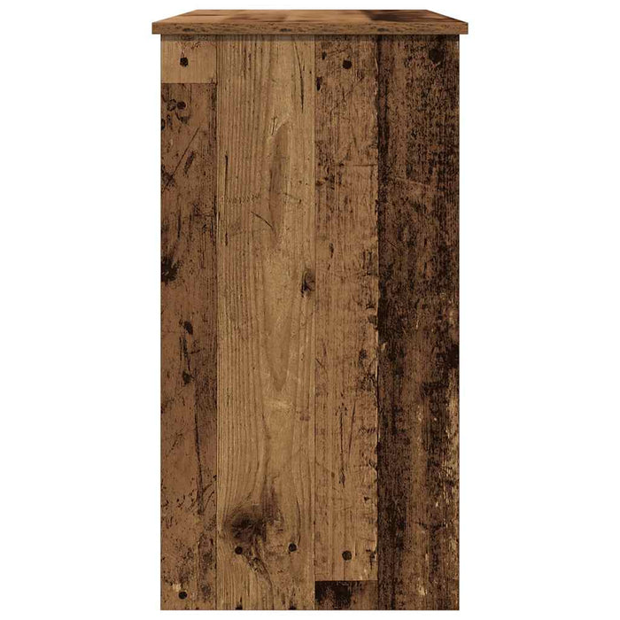Scrivania Legno Antico 80x40x75 cm in Truciolato
