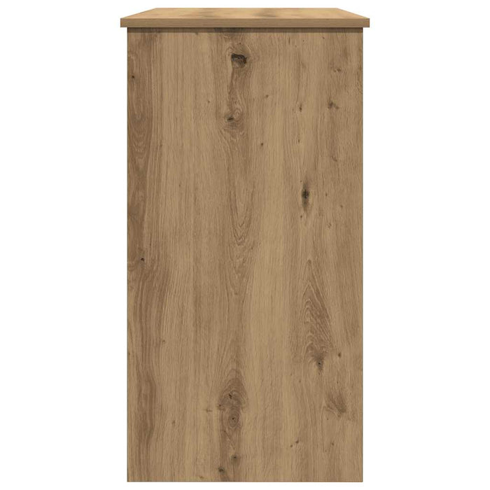 vidaXL Scrivania Rovere Artigianale 80x40x75 cm in Legno Multistrato