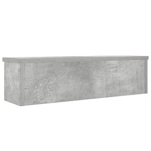 Scaffale da Cucina Impilabile Grigio Cemento 50x15x16 cm 860487