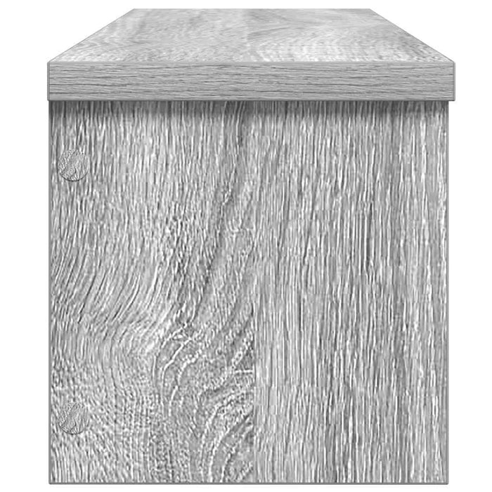 Scaffali da Cucina Impilabili 2 pz Grigio Sonoma 50x15x16 cm 860492