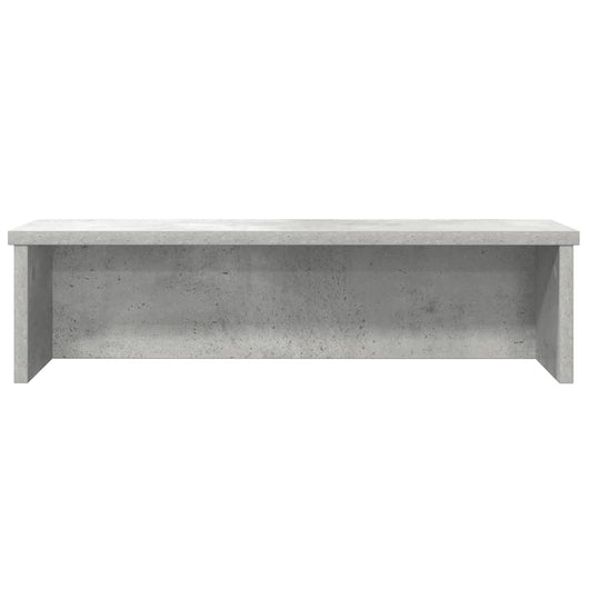 Scaffale da Cucina Impilabile Grigio Cemento 60x15x16 cm 860505
