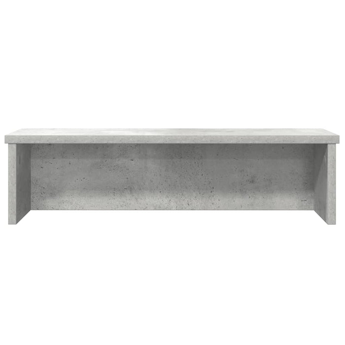 Scaffale da Cucina Impilabile Grigio Cemento 60x15x16 cm 860505