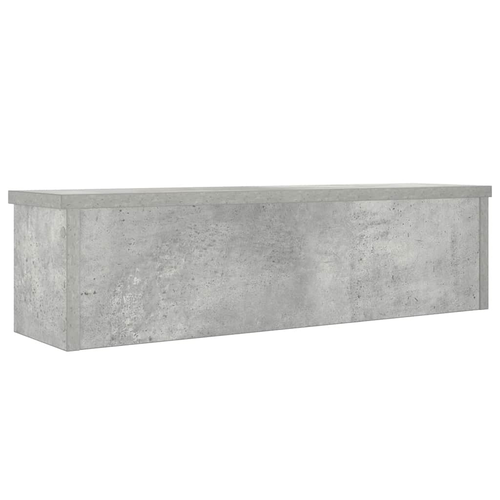 Mensola da cucina-Scaffale da Cucina Impilabile Grigio Cemento 60x15x16 cm