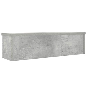 Mensola da cucina-Scaffale da Cucina Impilabile Grigio Cemento 60x15x16 cm