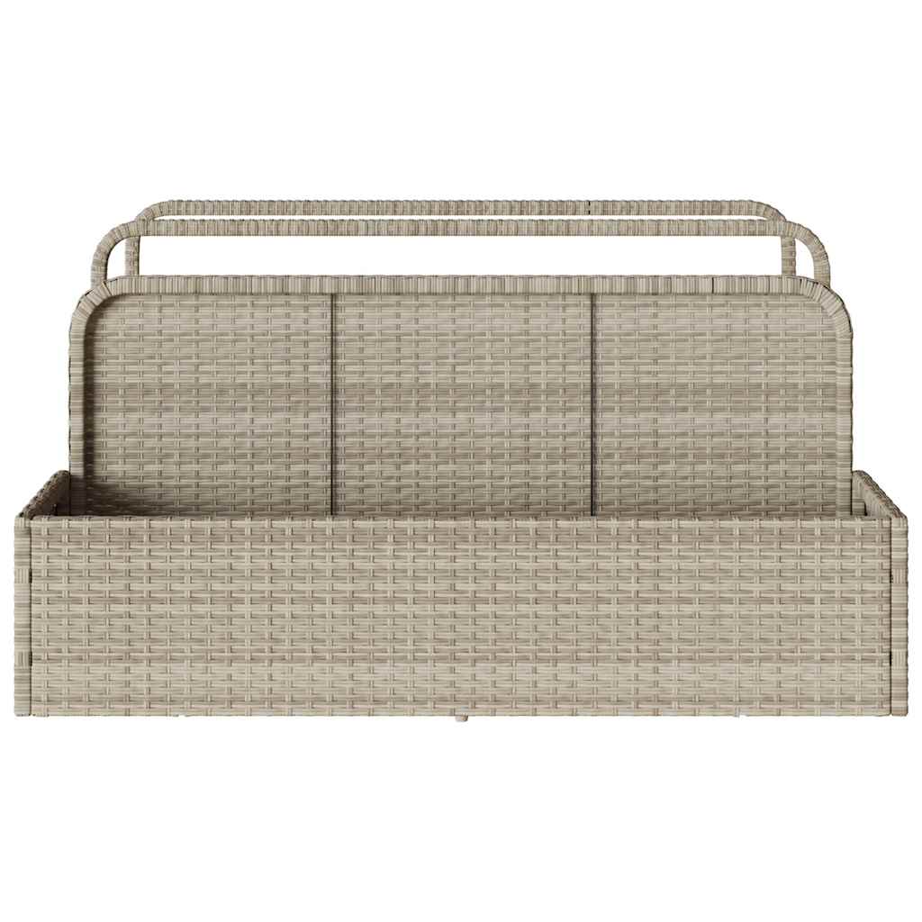 Galleggiante a Bordo Piscina Grigio Chiaro 110x100x57 cm 4104092