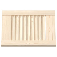 vidaXL Anta con Design a Lamelle 39,5x29,5 cm in Legno di Pino