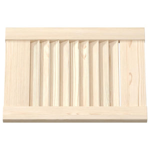 vidaXL Anta con Design a Lamelle 39,5x29,5 cm in Legno di Pino