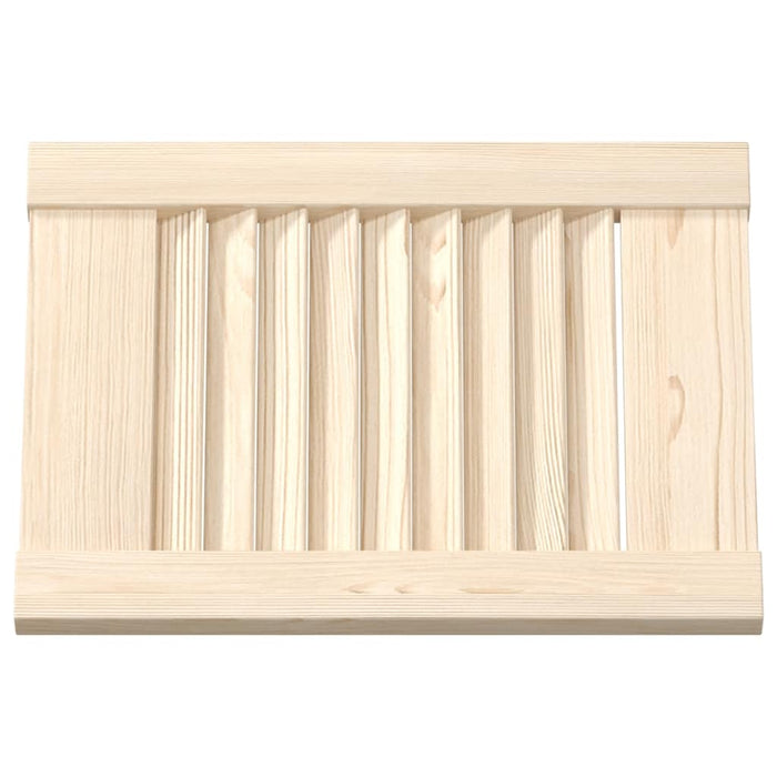 vidaXL Anta con Design a Lamelle 39,5x29,5 cm in Legno di Pino
