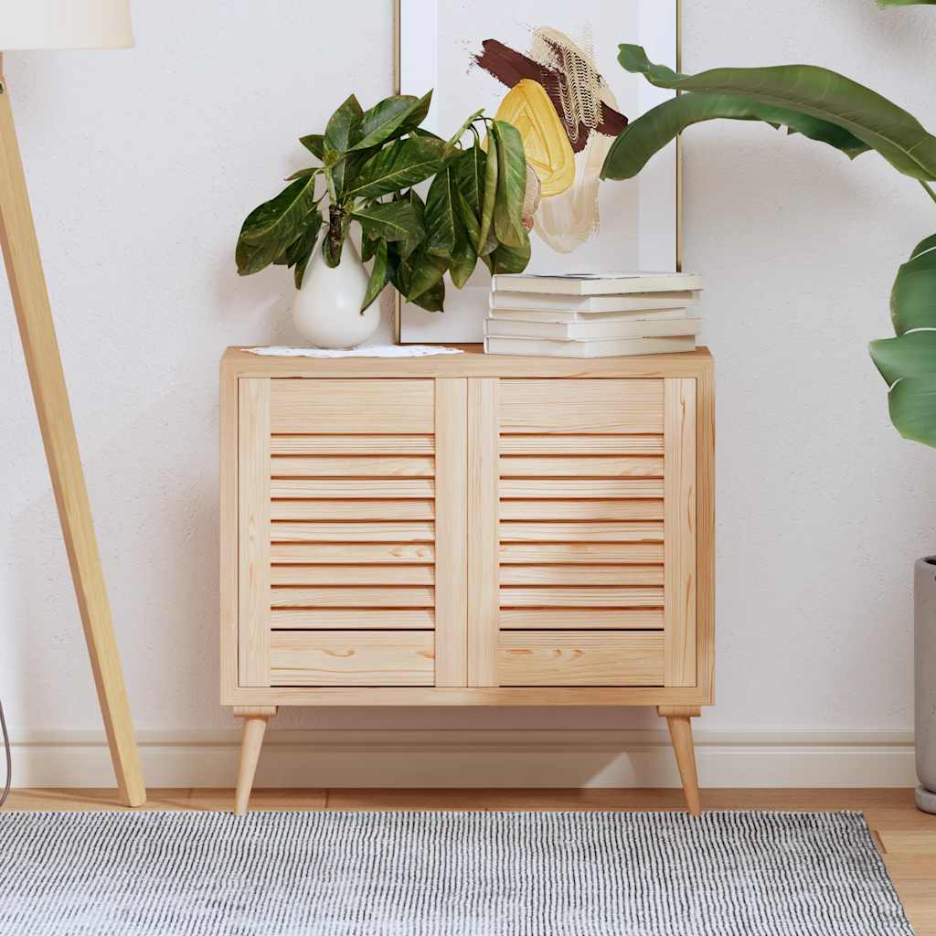 vidaXL Ante con Design a Lamelle 2 pz 39,5x29,5 cm in Legno di Pino