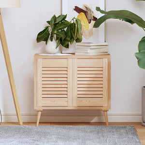 vidaXL Ante con Design a Lamelle 2 pz 39,5x29,5 cm in Legno di Pino