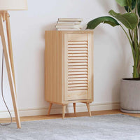 Anta con Design a Lamelle 61,5x29,5 cm in Legno di Pino 4015888