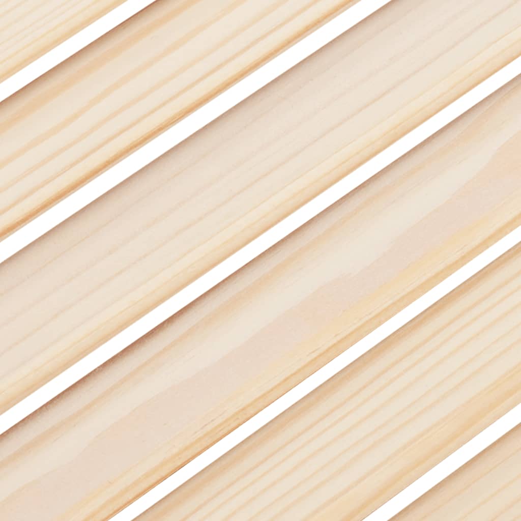 Anta con Design a Lamelle 61,5x29,5 cm in Legno di Pino