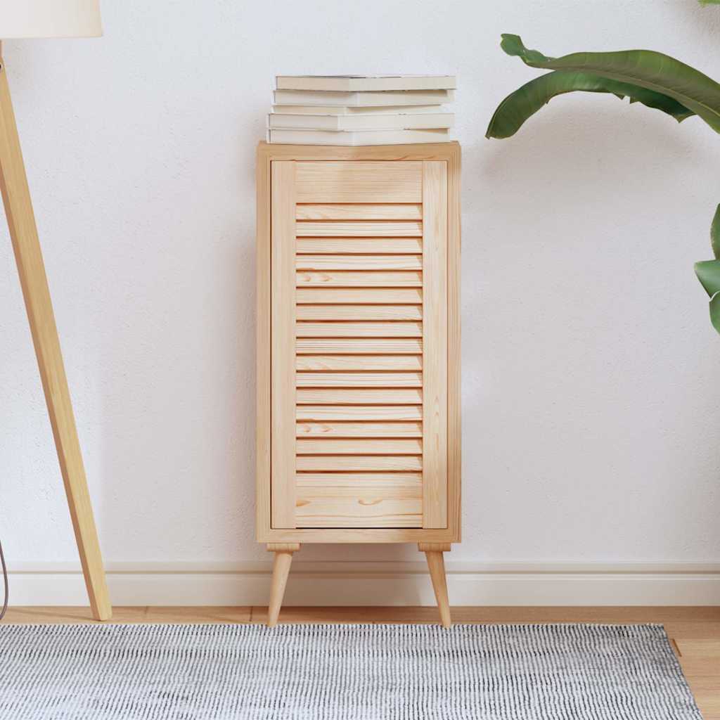 Anta con Design a Lamelle 61,5x29,5 cm in Legno di Pino 4015888