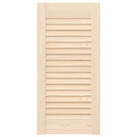 vidaXL Ante con Design a Lamelle 2 pz 61,5x29,5 cm in Legno di Pino