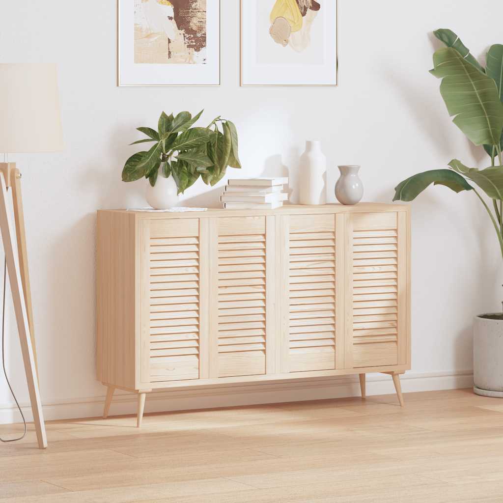 vidaXL Ante con Design a Lamelle 4 pz 61,5x29,5 cm in Legno di Pino