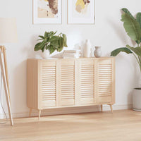 vidaXL Ante con Design a Lamelle 4 pz 61,5x29,5 cm in Legno di Pino