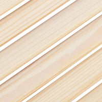 vidaXL Ante con Design a Lamelle 4 pz 61,5x29,5 cm in Legno di Pino