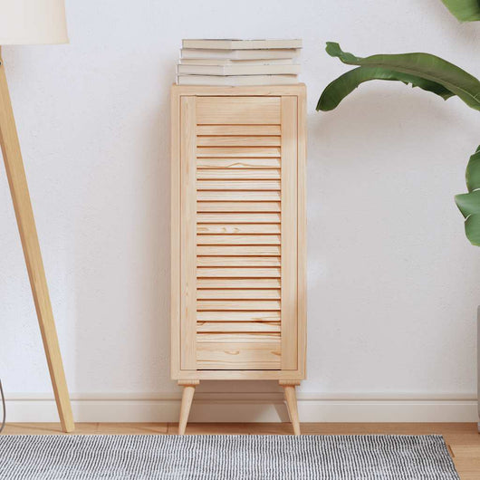 Anta con Design a Lamelle 69x29,5 cm in Legno di Pino 4015891