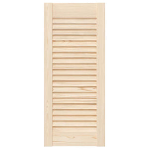 Ante con Design a Lamelle 2 pz 69x29,5 cm in Legno di Pino 4015892