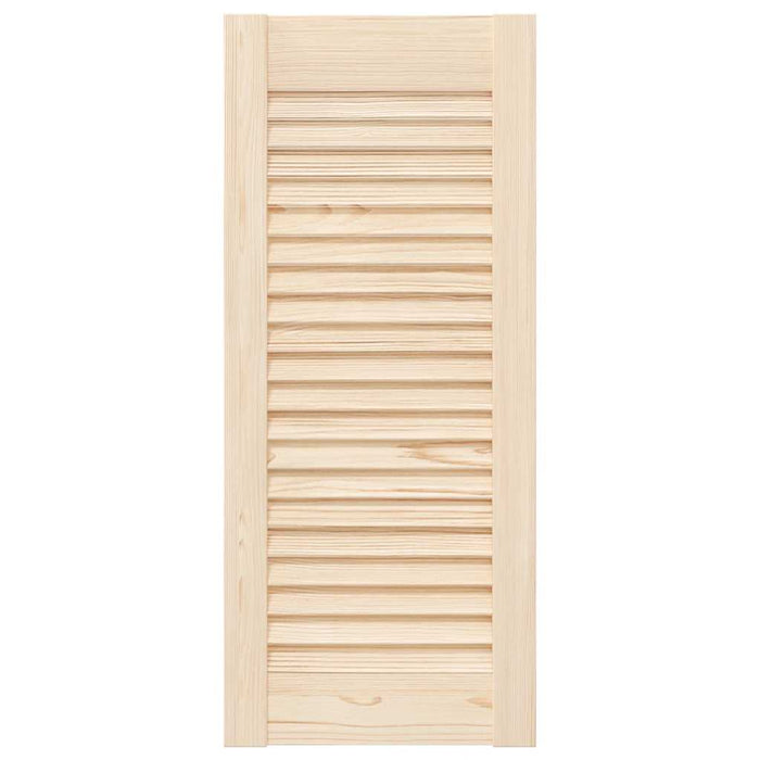 Ante con Design a Lamelle 2 pz 69x29,5 cm in Legno di Pino 4015892