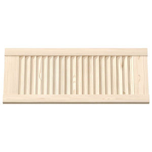 Ante con Design a Lamelle 2 pz 69x29,5 cm in Legno di Pino 4015892