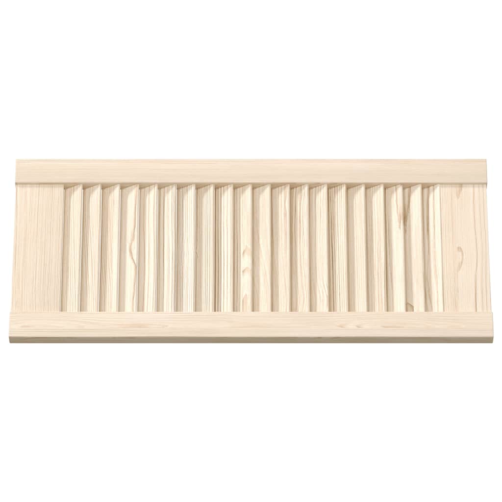 vidaXL Ante con Design a Lamelle 2 pz 69x29,5 cm in Legno di Pino