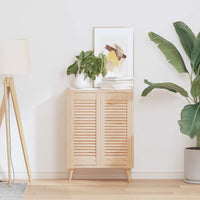 vidaXL Ante con Design a Lamelle 2 pz 69x29,5 cm in Legno di Pino