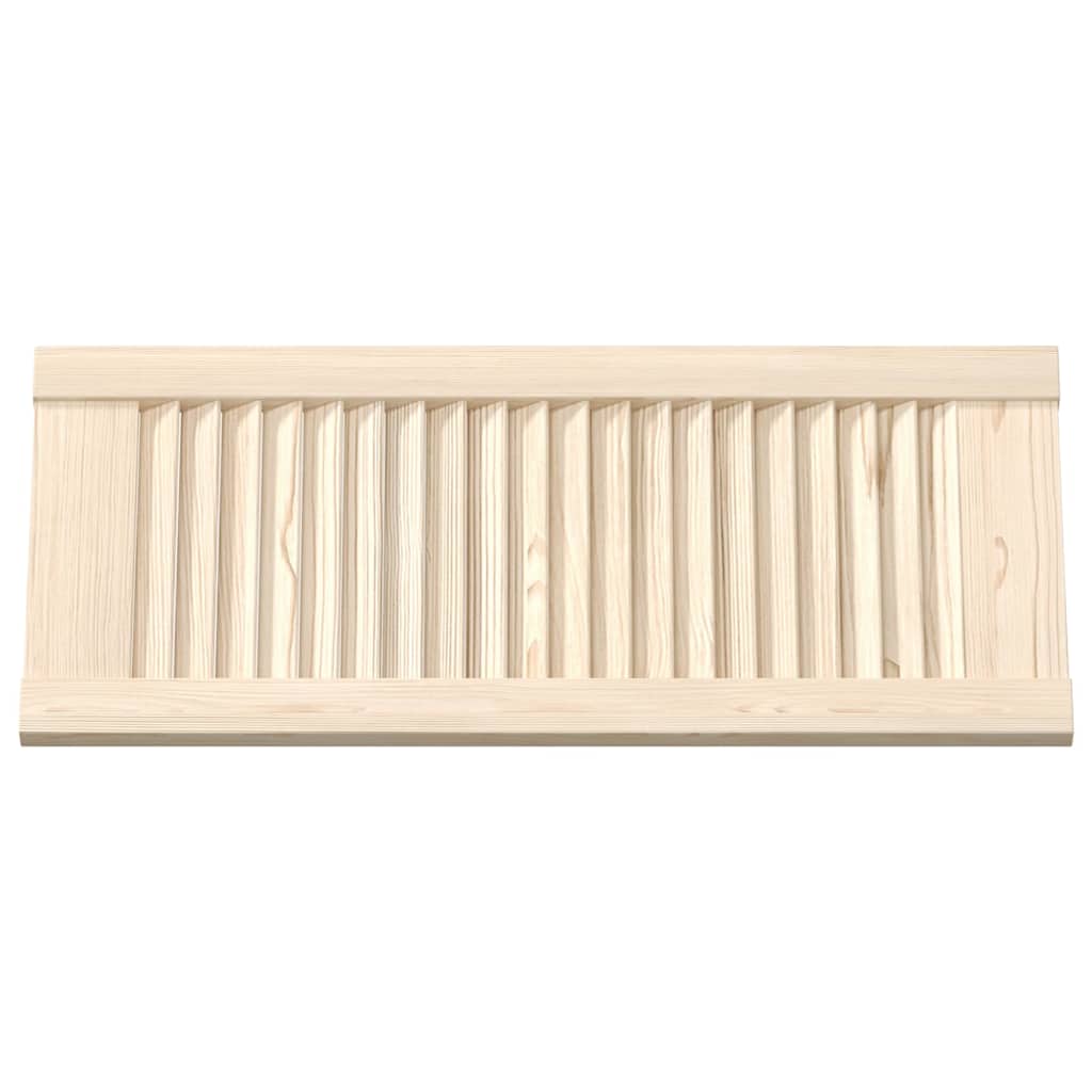 vidaXL Ante con Design a Lamelle 4 pz 69x29,5 cm in Legno di Pino