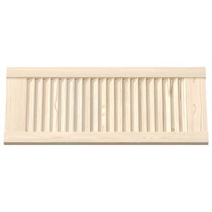 vidaXL Ante con Design a Lamelle 4 pz 69x29,5 cm in Legno di Pino