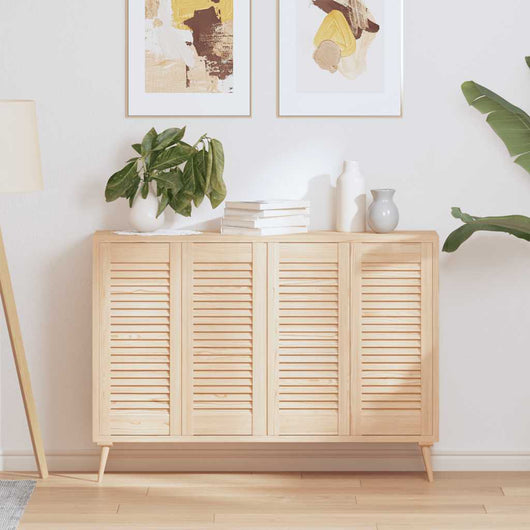 vidaXL Ante con Design a Lamelle 4 pz 69x29,5 cm in Legno di Pino