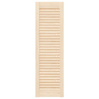 Anta con Design a Lamelle 99x29,5 cm in Legno di Pino 4015894