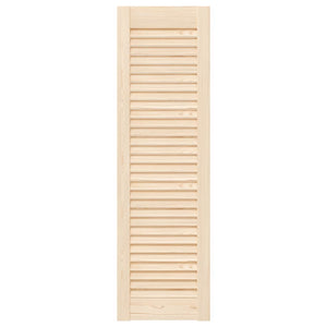 Anta con Design a Lamelle 99x29,5 cm in Legno di Pino 4015894