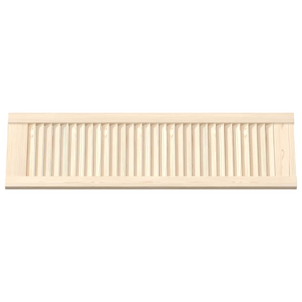 Anta con Design a Lamelle 99x29,5 cm in Legno di Pino 4015894
