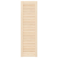 Ante con Design a Lamelle 2 pz 99x29,5 cm in Legno di Pino 4015895