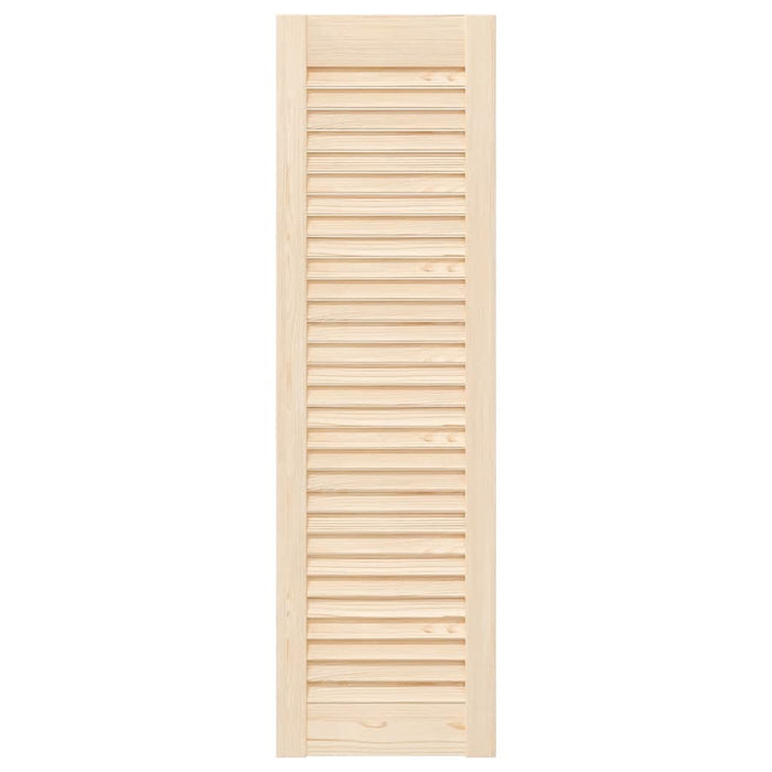 Ante con Design a Lamelle 2 pz 99x29,5 cm in Legno di Pino 4015895