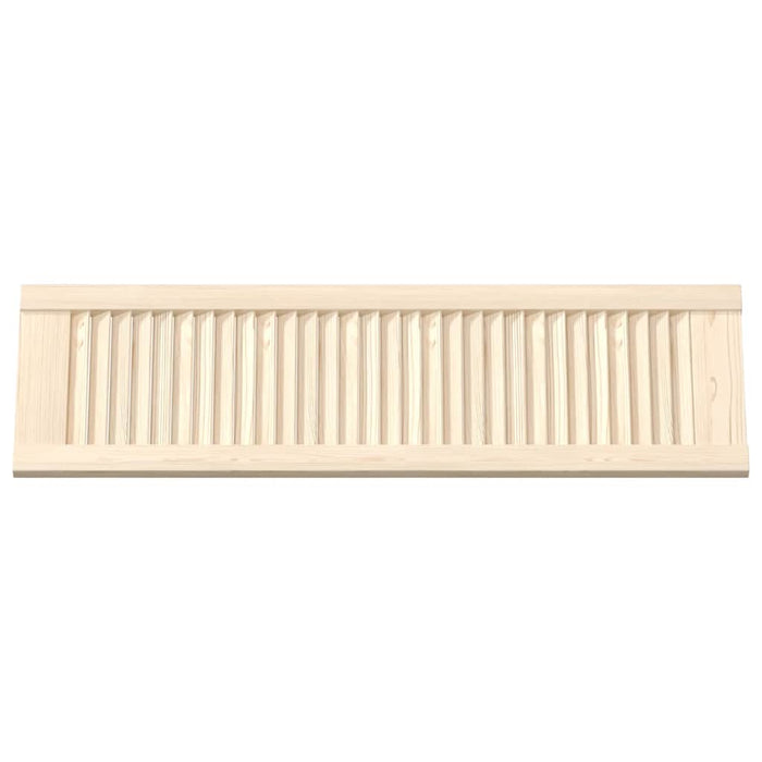Ante con Design a Lamelle 2 pz 99x29,5 cm in Legno di Pino 4015895