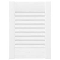 vidaXL Ante a Lamelle 2 pz Bianche 39,5x29,5 cm