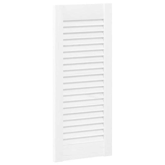 vidaXL Anta a Lamelle Bianca 61,5x29,5 cm