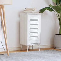 vidaXL Anta a Lamelle Bianca 61,5x29,5 cm