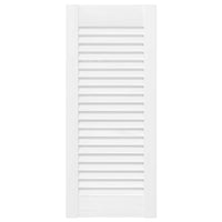 vidaXL Ante a Lamelle 2 pz Bianche 61,5x29,5 cm