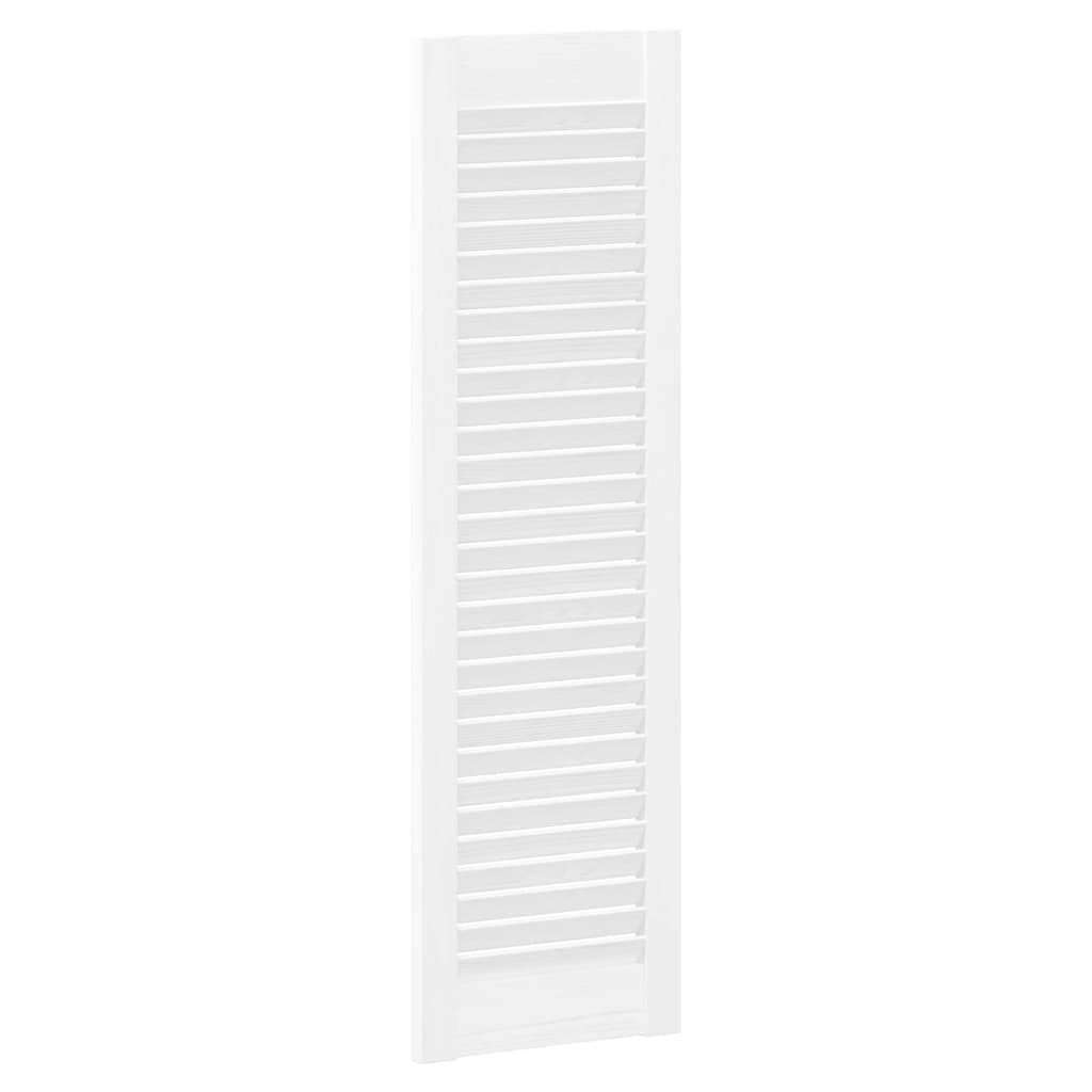 Ante a Lamelle 4 pz Bianche 99x29,5 cm 4015908