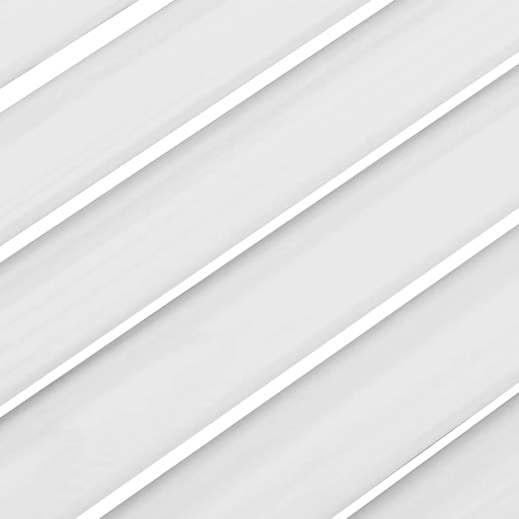 vidaXL Ante a Lamelle 4 pz Bianche 99x29,5 cm