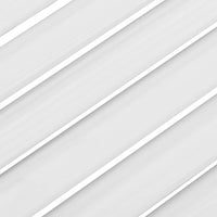 Porte a Battente 1-Paio Design a Lamelle Bianco 80x80 cm 4107136