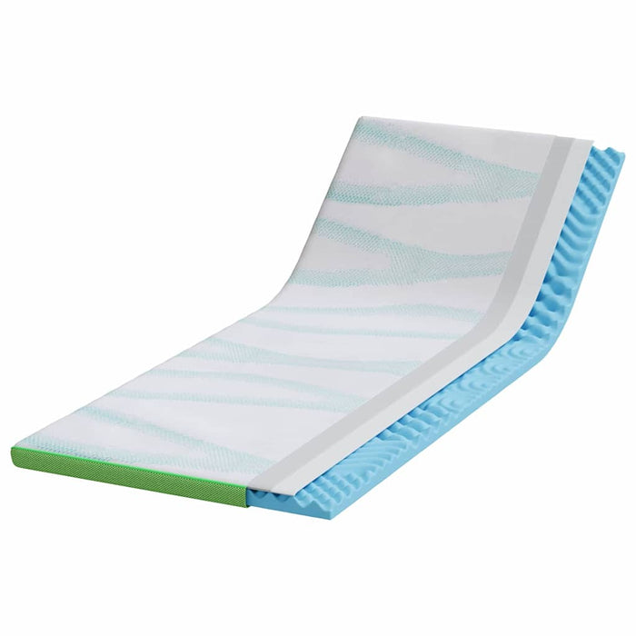 Guanciali per materassi Bianco e Verde 80 x 200 cm 4106144