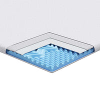 vidaXL Guanciali per materassi Bianco 80 x 200 cm