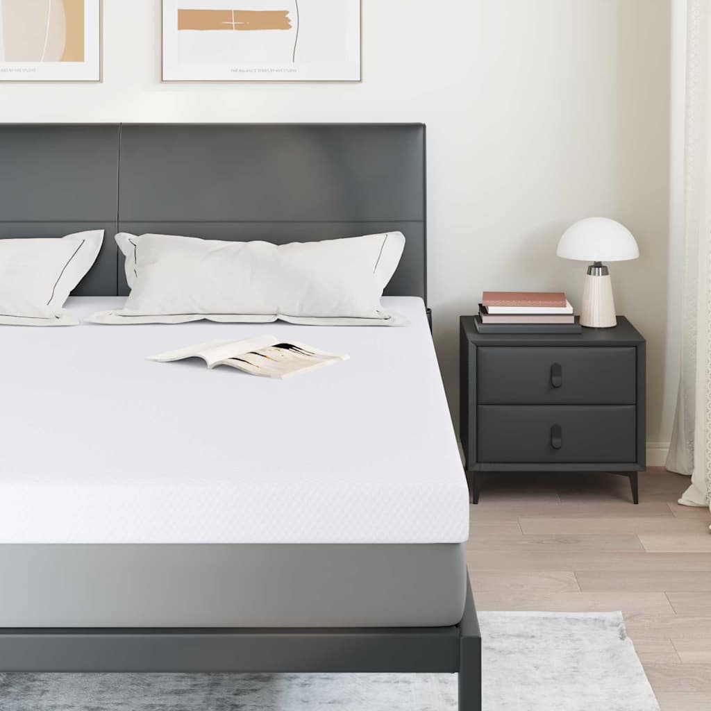 vidaXL Guanciali per materassi Bianco 200 x 200 cm