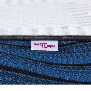 Guanciali per materassi Bianco e Blu 100 x 200 cm 4106257