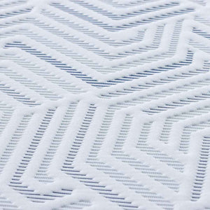 Guanciali per materassi Bianco e Blu 100 x 200 cm 4106257