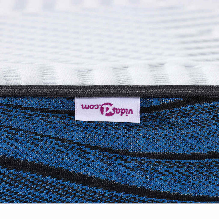 Guanciali per materassi Bianco e Blu 120 x 200 cm 4106258