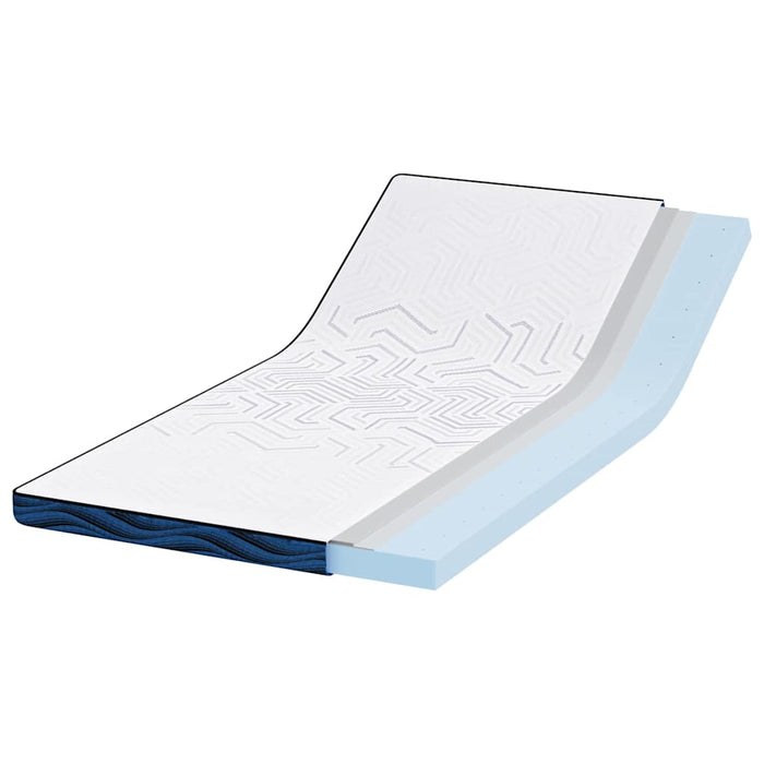 Guanciali per materassi Bianco e Blu 90 x 200 cm 4106267